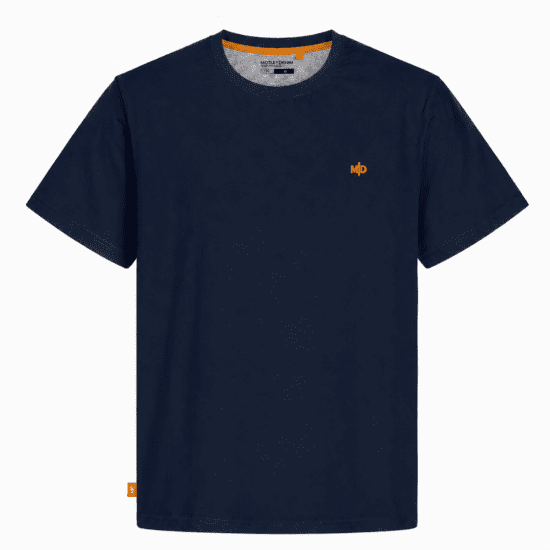 Motley Denim Stockholm T-shirt Navy - T-shirts - T-shirts Homme Grande Taille
