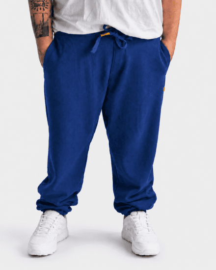 Motley Denim Berlin Sweatpants Royal Blue - Pantalons/shorts de survêtement - Survêtement/jogging grandes tailles