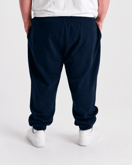 Motley Denim Berlin Sweatpants Navy - Pantalons/shorts de survêtement - Survêtement/jogging grandes tailles