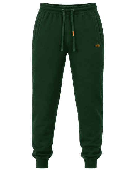 Motley Denim Berlin Sweatpants Racing Green - Pantalons/shorts de survêtement - Survêtement/jogging grandes tailles