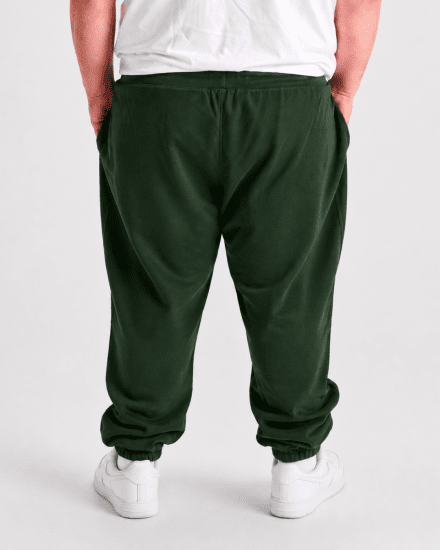 Motley Denim Berlin Sweatpants Racing Green - Pantalons/shorts de survêtement - Survêtement/jogging grandes tailles