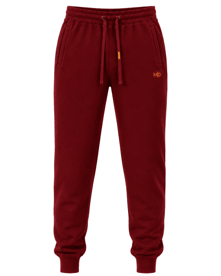 Motley Denim Berlin Sweatpants Red - Pantalons/shorts de survêtement - Survêtement/jogging grandes tailles