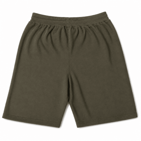 Motley Denim Paris Sweatshorts Dark Khaki - Pantalons/shorts de survêtement - Survêtement/jogging grandes tailles