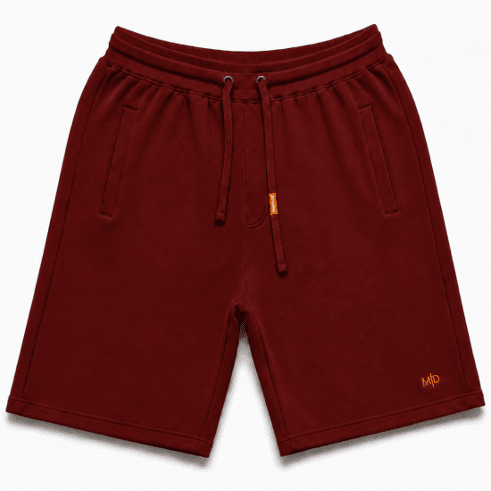 Motley Denim Paris Sweatshorts Red - Pantalons/shorts de survêtement - Survêtement/jogging grandes tailles