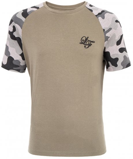 Loyalty & Faith Vendor T-shirt Khaki - T-shirts - T-shirts Homme Grande Taille