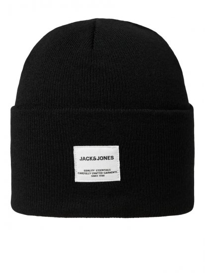 Jack & Jones Long Knit Bonnet Noir - Bonnets - 
