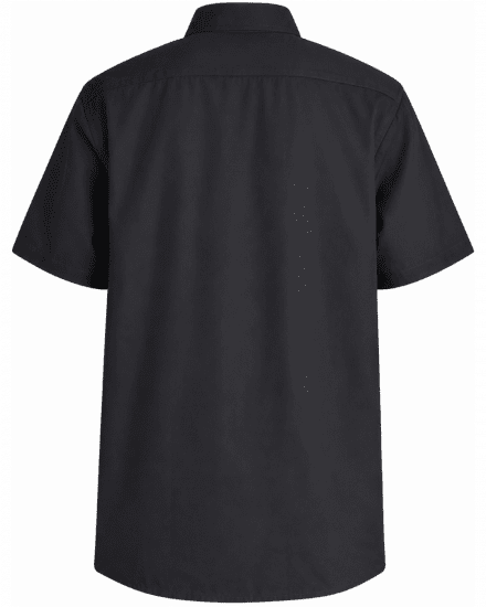 Motley Denim Zagreb Chemise manches courtes Anthracite - Chemises - Chemises Grandes Tailles Hommes