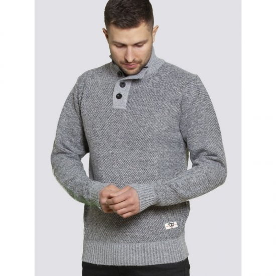 D555 Zane Sweater Grey - Sweatshirts & hoodies - Sweatshirts/Hoodies grande taille homme